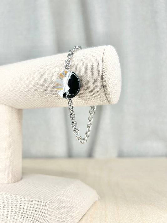 Clay Charm - Stainless Bracelet
